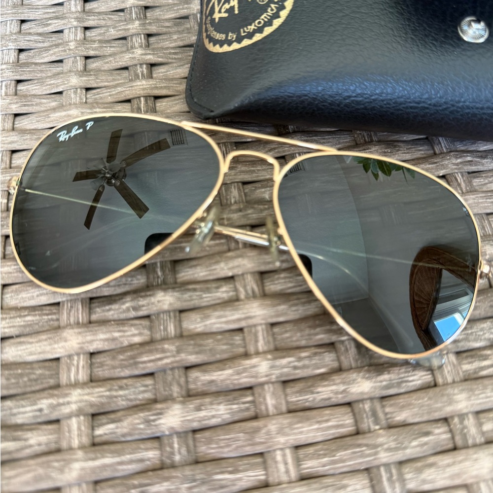 Ray-Ban Polarized Aviator Sunglasses